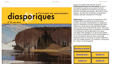 Desktop Screenshot of diasporiques.org